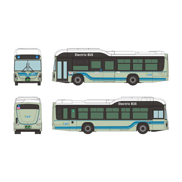 ザ・バスコレクション 京都市交通局 いすゞ エルガEVデビュー記念 341314の商品画像