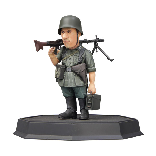 ワールドファイターコレクション 1/12 WWII ドイツ陸軍歩兵 マイヤー ＆ MG-34機関銃 プラモデル [ファインモールド] ミリタリー模型の商品画像