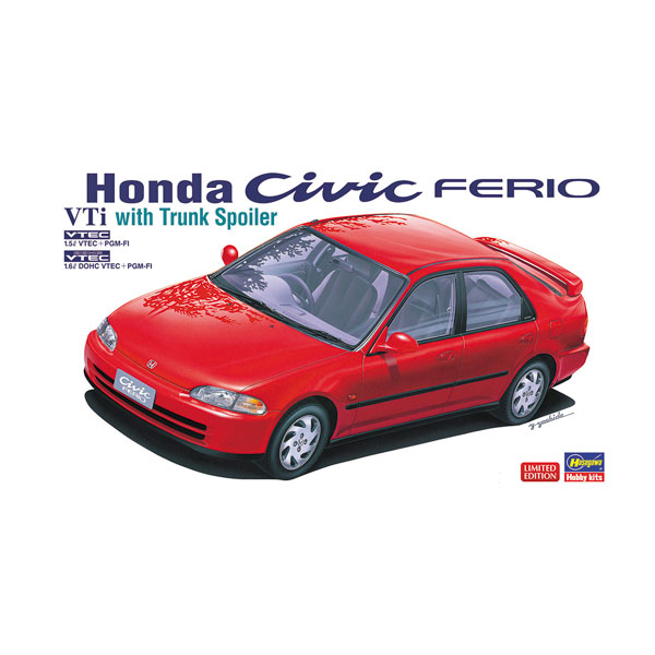 ホンダ シビック フェリオ VTi トランクスポイラーバージョン （1/24スケール 20348）の商品画像
