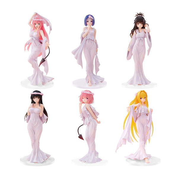 To LOVEる-とらぶる- ダークネスフィギュア12体セット CHILLfigg To LOVEる-とらぶる-ダークネス 15th 女神ドレスver. 6個入