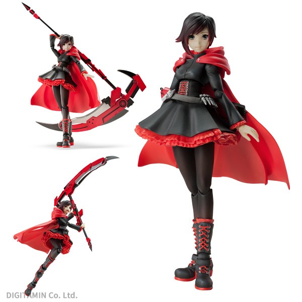 新品未開封 メディコス 超像可動 RWBY ルビー・ローズ フィギュア メディコス 超像可動 RWBY ルビー・ローズ 超像可動 フィギュア本体
