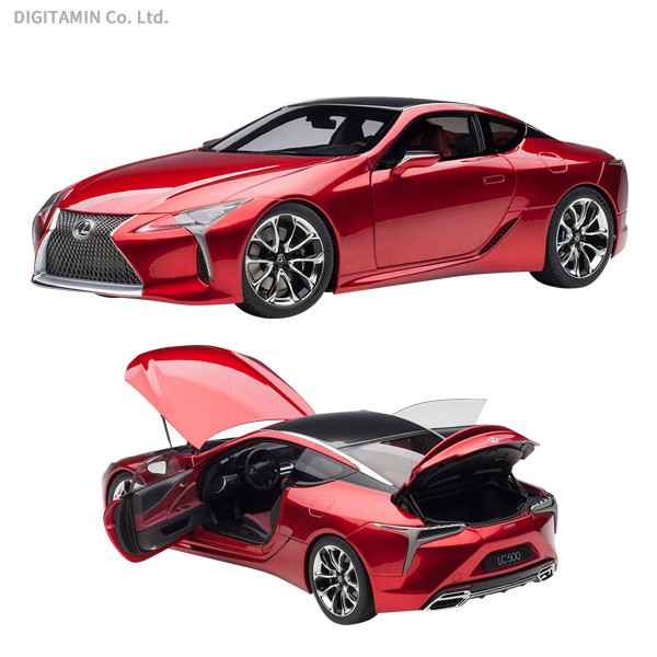 オートアート レクサス LC500 (メタリック・レッド インテリア オートアート レクサス LC500 (メタリック・レッド インテリア