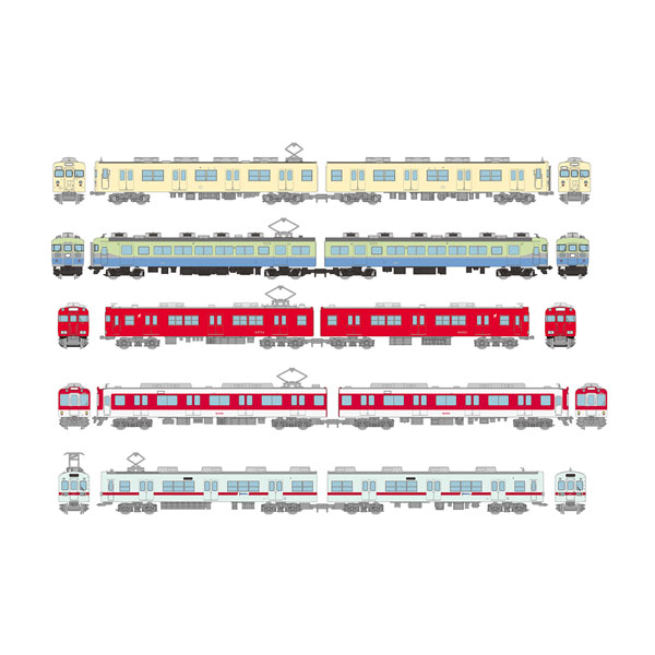 鉄道コレクション第33弾　西日本鉄道600形　シークレット1両込み　4両セット 鉄道コレクション第33弾 西日本鉄道600形 シークレット1両込み 4両セット