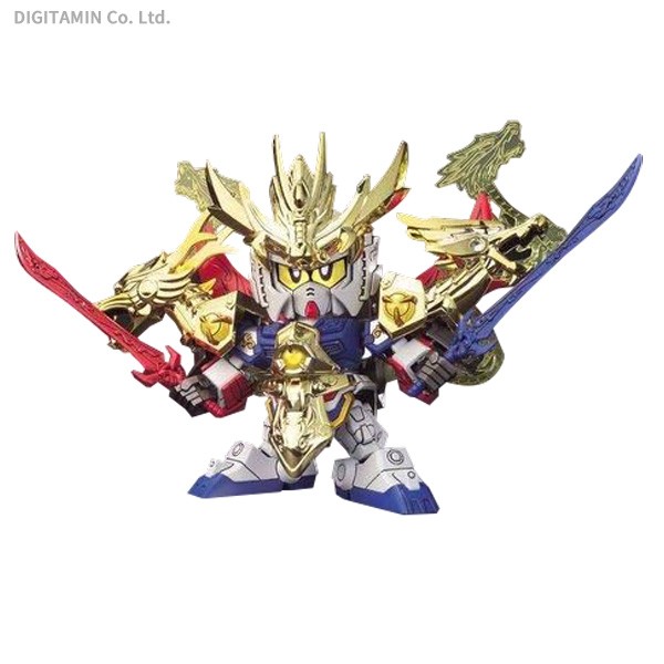 BANDAI 翔烈帝 劉備ガンダム （ノンスケール SDガンダム BB戦士 318 BB戦士 三国伝 英雄激突編 2035307） 模型、プラモデルのロボットの商品画像