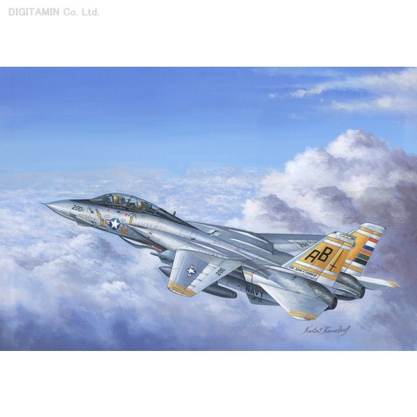 ホビーボス F-14A トムキャット（1/48スケール エアクラフト 80366） ミリタリー模型の商品画像