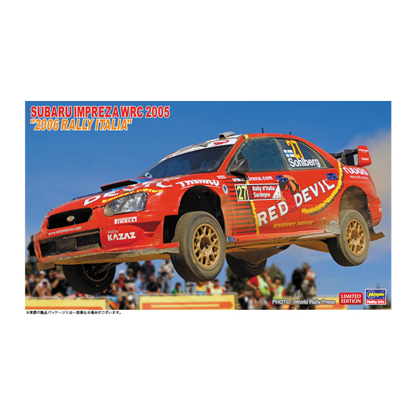 ハセガワ スバル インプレッサ WRC 2005 `2006 ラリー イタリア` （1