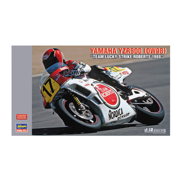 藤原紀彦 直筆サイン YZR500 ヤマハレーシングチーム ラッキーストライク