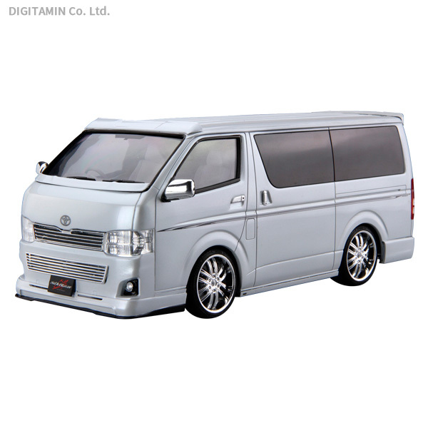青島文化教材社 シルクブレイズ TRH200V ハイエース VerIII 2010 （トヨタ） （1/24スケール ザ・チューンドカー No.28 063354） 自動車の模型、プラモデルの商品画像
