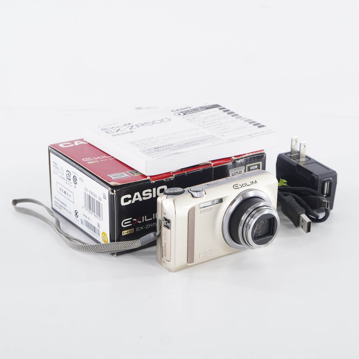 カシオ エクシリム HIGH SPEED EXILIM EX-ZR500RD（レッド