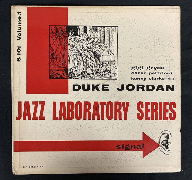 DUKE JORDAN / JAZZ LABORATORY VOL1 (US record )