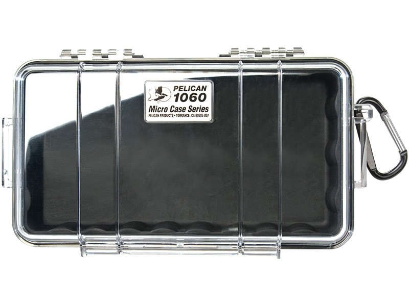 PELICAN 1060 N マイクロケース 1060 N （ブラック/クリア） ［1060-025-100］の商品画像