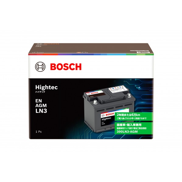 BOSCH Hightec EN AGM LN3 バッテリー BOSCH（ボッシュ） Higtec EN AGM ハイテック バッテリー LN3