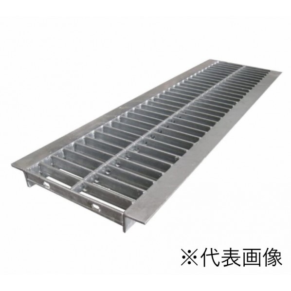 U字溝用グレーチング（普及型）180mm HGU-180-19の商品画像