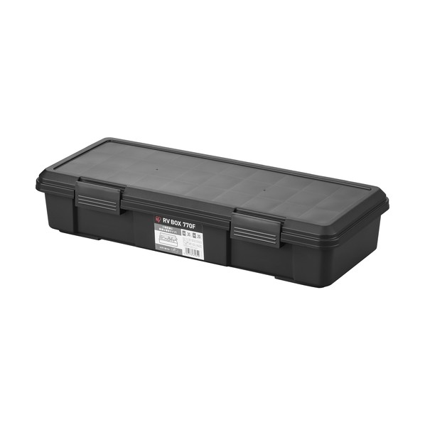 アイリスオーヤマ 収納ボックス 薄型タイプ RVBOX 770F チャコールグレー RV770Fの商品画像