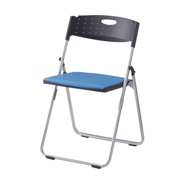 折畳イス CAL-X02M-V-BL （ブルー）