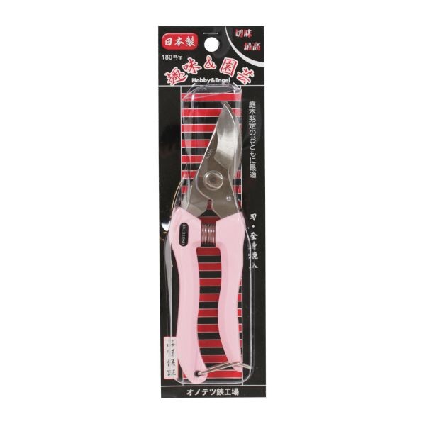  Ono ironworking pruning . flower craft pink 180mm