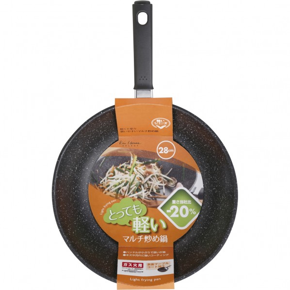 貝印 軽いマルチ炒め鍋 28cm DW5641の商品画像