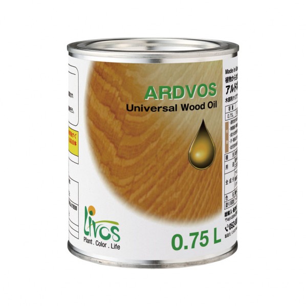 リボス 自然健康塗料 アルドボス （木部用塗料） クリア 0.75Lの商品画像