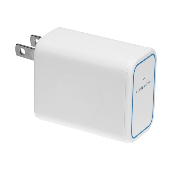 PLANEX コンセント直挿型 ホテルルーター 「ちびファイ4」 MZK-DP300N