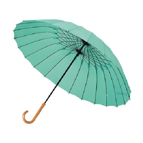 mabu 超軽量24本骨傘 江戸 SMV-40297（浅葱） レディース晴雨兼用傘の商品画像