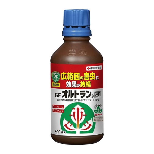KINCHO園芸 KINCHO園芸（旧住友化学園芸）GFオルトラン液剤 300ml×1個 園芸用害虫駆除、忌避剤の商品画像