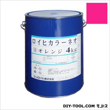 sinroihiroihi color Neo oiliness fluorescence paints rose 4kg 2000BG