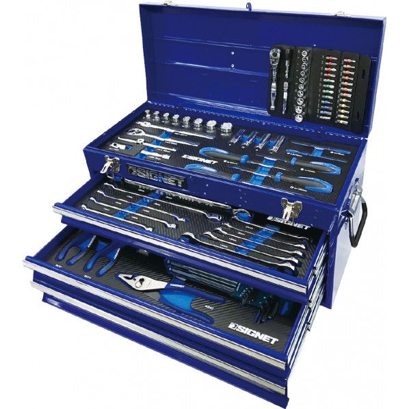 シグネット 差込角9.5SQ 85PCツールセット ブルー 800S-8525BL 86点の商品画像