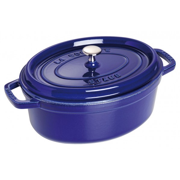 Staub ストウブ ピコ・ココット オーバル 33cm（グランブルー）40510-290-0 ピコ・ココット 両手鍋の商品画像