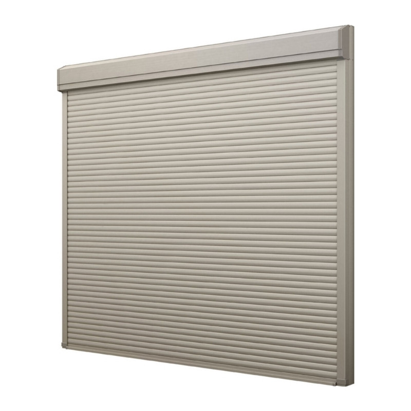  garage shutter electric W3001~3300×H824~2000mm external attaching tree structure for . body direct attaching aluminium slato single window specification order size housing for LIXIL Lixil garage reform 