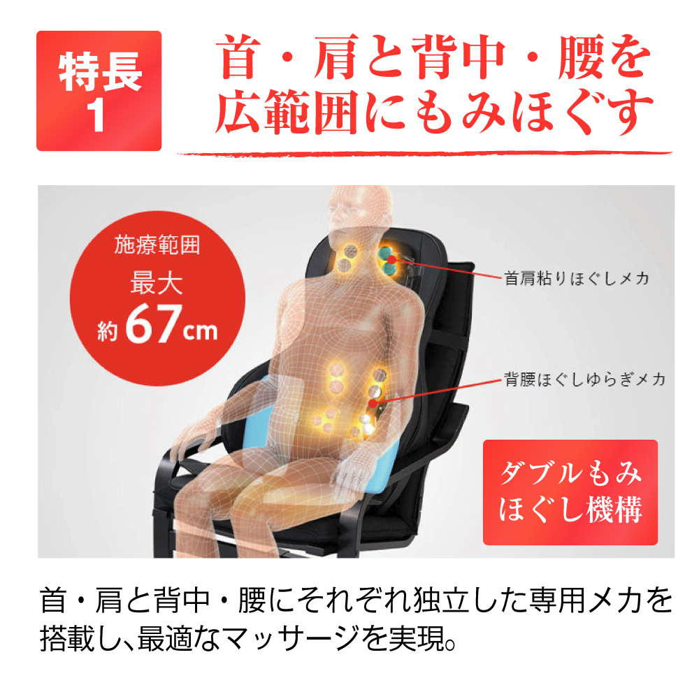  massager small size Fuji medical care vessel seat massager TR-S1 | massage seat massage machine compact present massage seat 