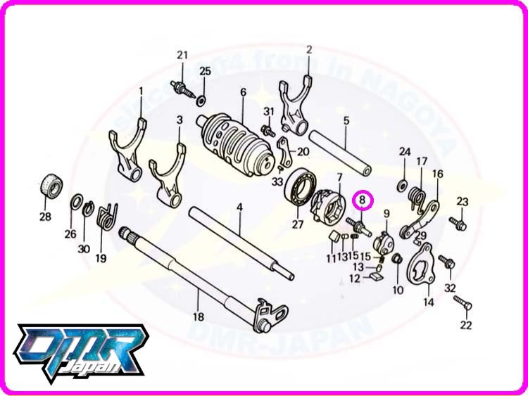 [ новый товар ] фильтр булавка ( коробка передач / перемена ) NSR250R MC16 MC18
