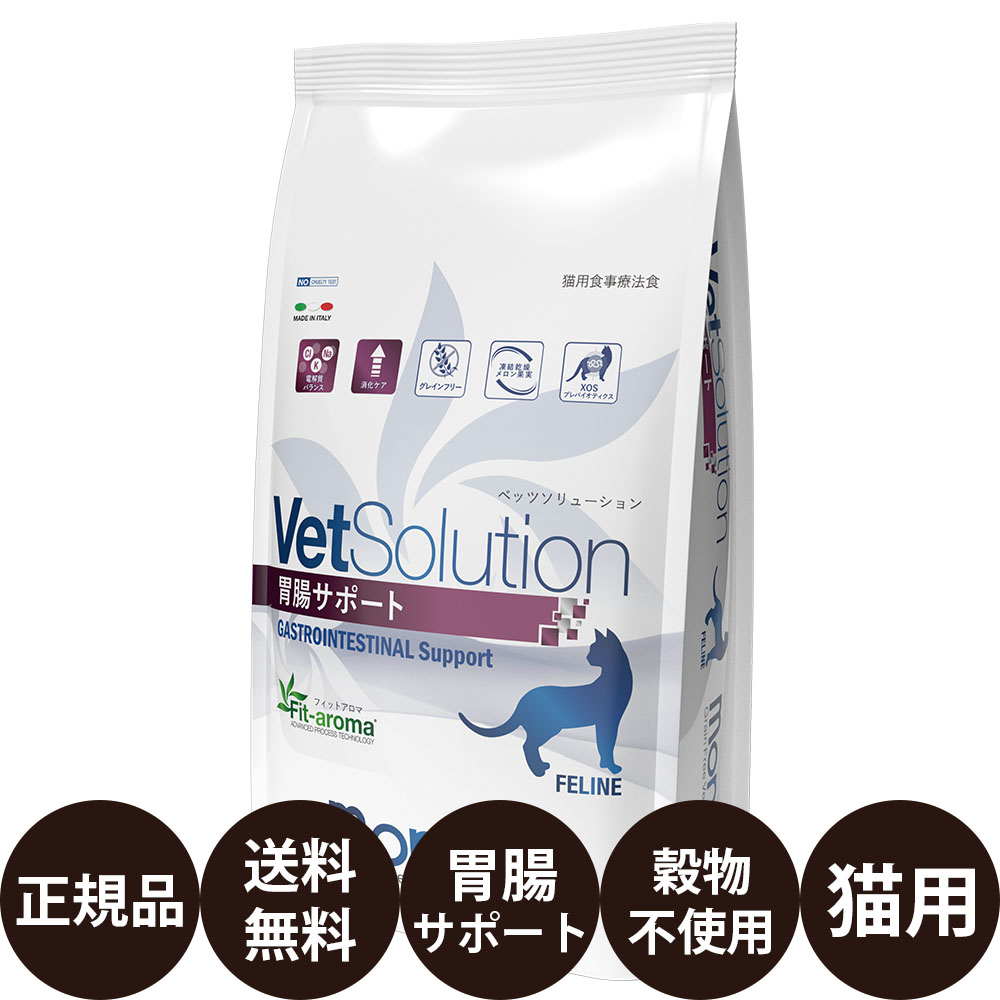 VetSolution VetSolution 猫用 胃腸サポート 2kg×1袋 キャットフード　療法食、療養食の商品画像