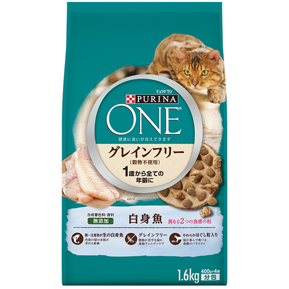 ネスレ ピュリナワン グレインフリー 穀物不使用 白身魚 1 6kg 400g 4袋 1個 ピュリナワン 猫用ドライフード 最安値 価格比較 Yahoo ショッピング 口コミ 評判からも探せる