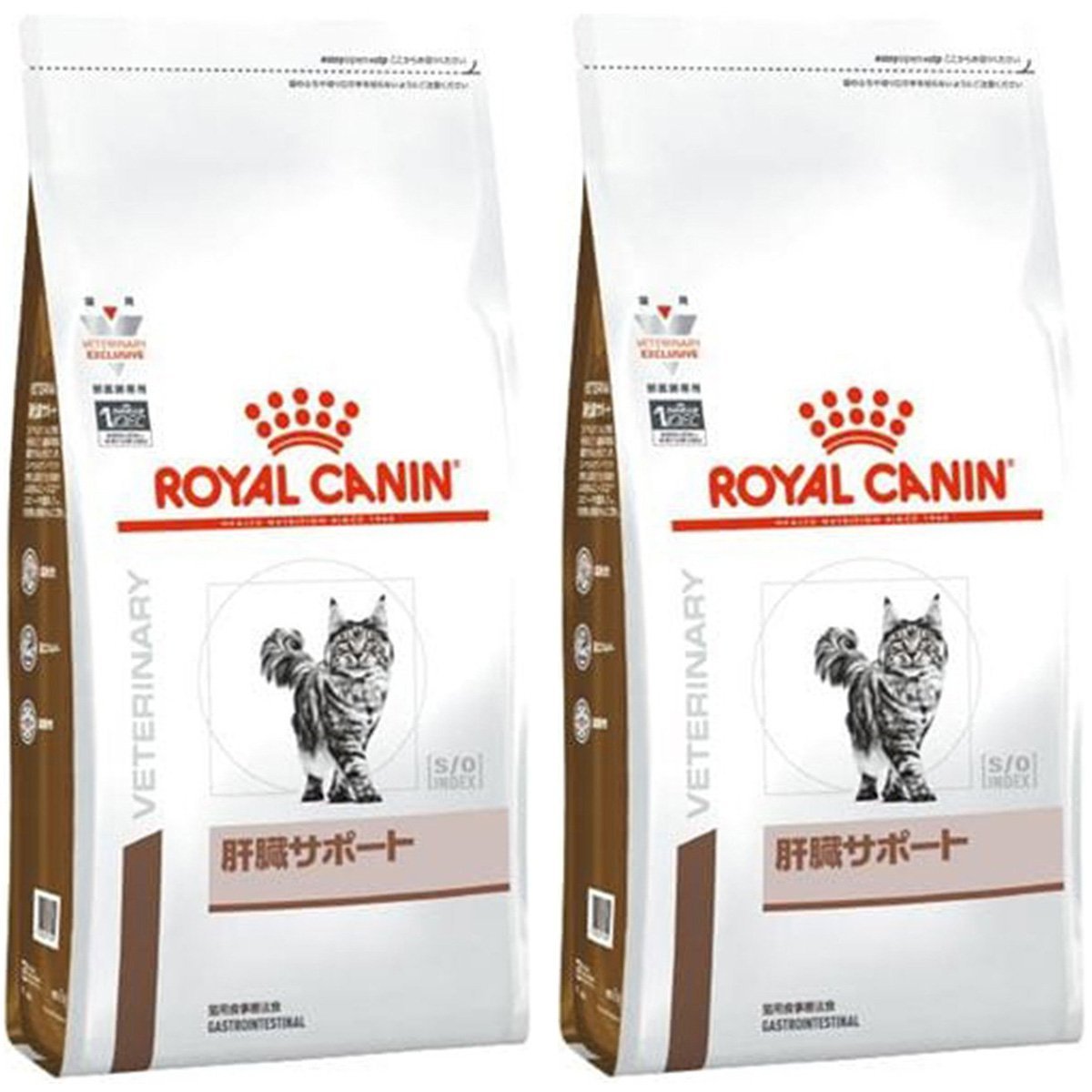 ロイヤルカナン 肝臓サポート 猫用 ドライ 2kg×2袋