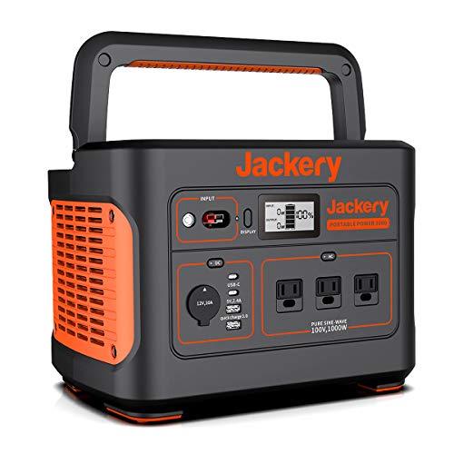 Jackery Jackery ポータブル電源 1000 （278400mAh ブラック） モバイルバッテリー - 最安値・価格比較