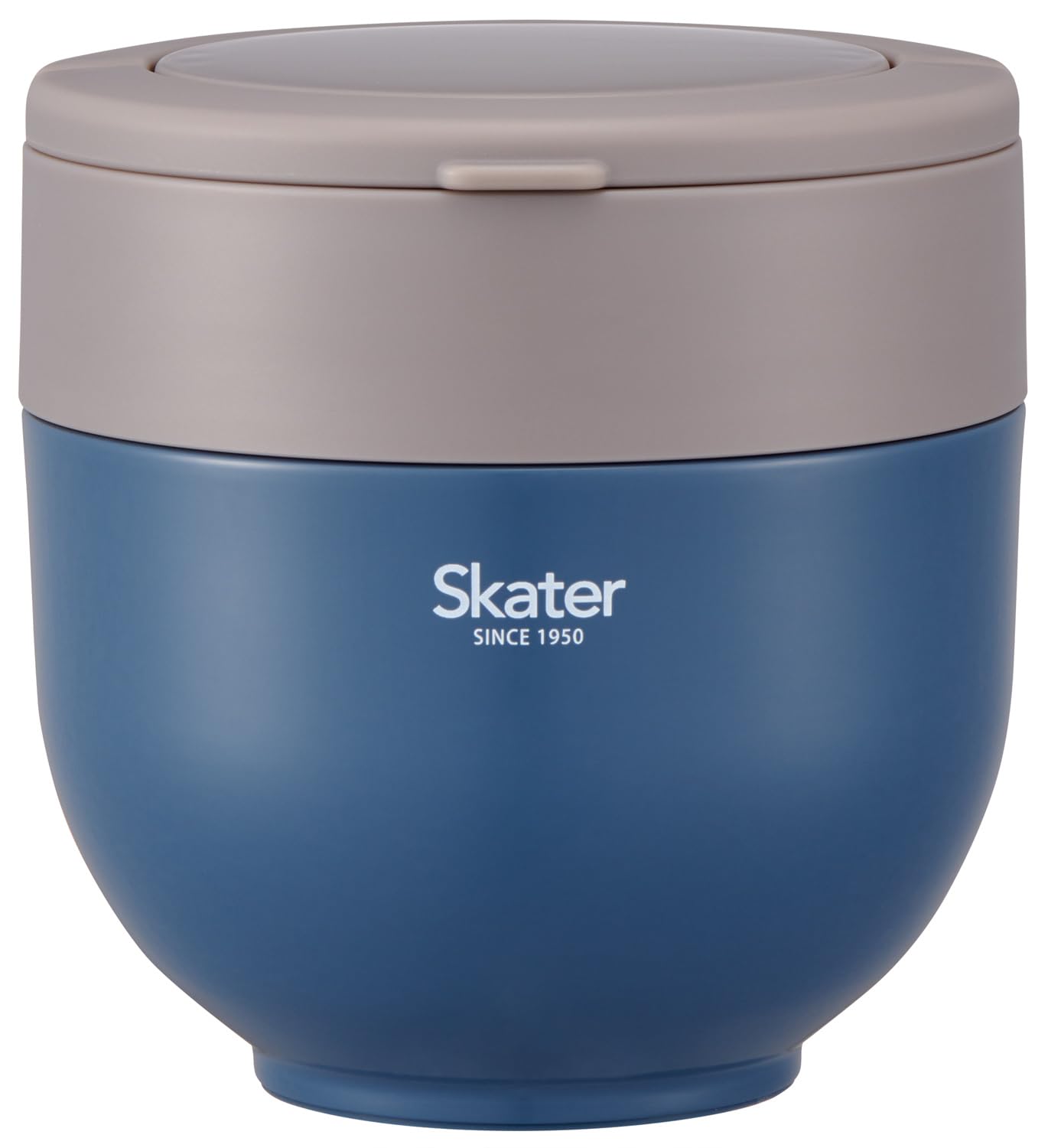 スケーター 折りたたみ ハンドル付き 保温 保冷 弁当箱 丼 ランチジャー 800ml LDNO8AG アッシュブルーの商品画像
