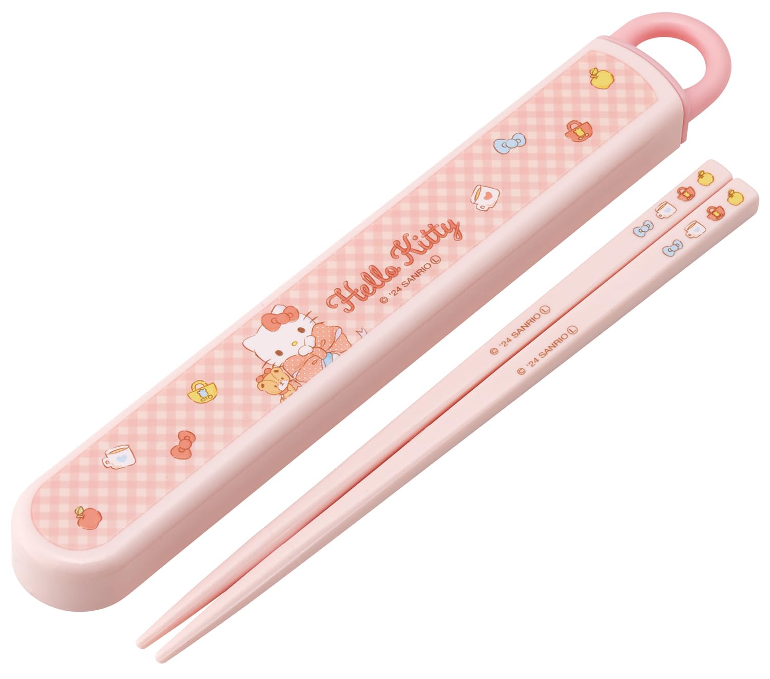 スケーター お箸セット 食洗器対応（ハローキティ ビッグリボン）ABS2AMAGの商品画像