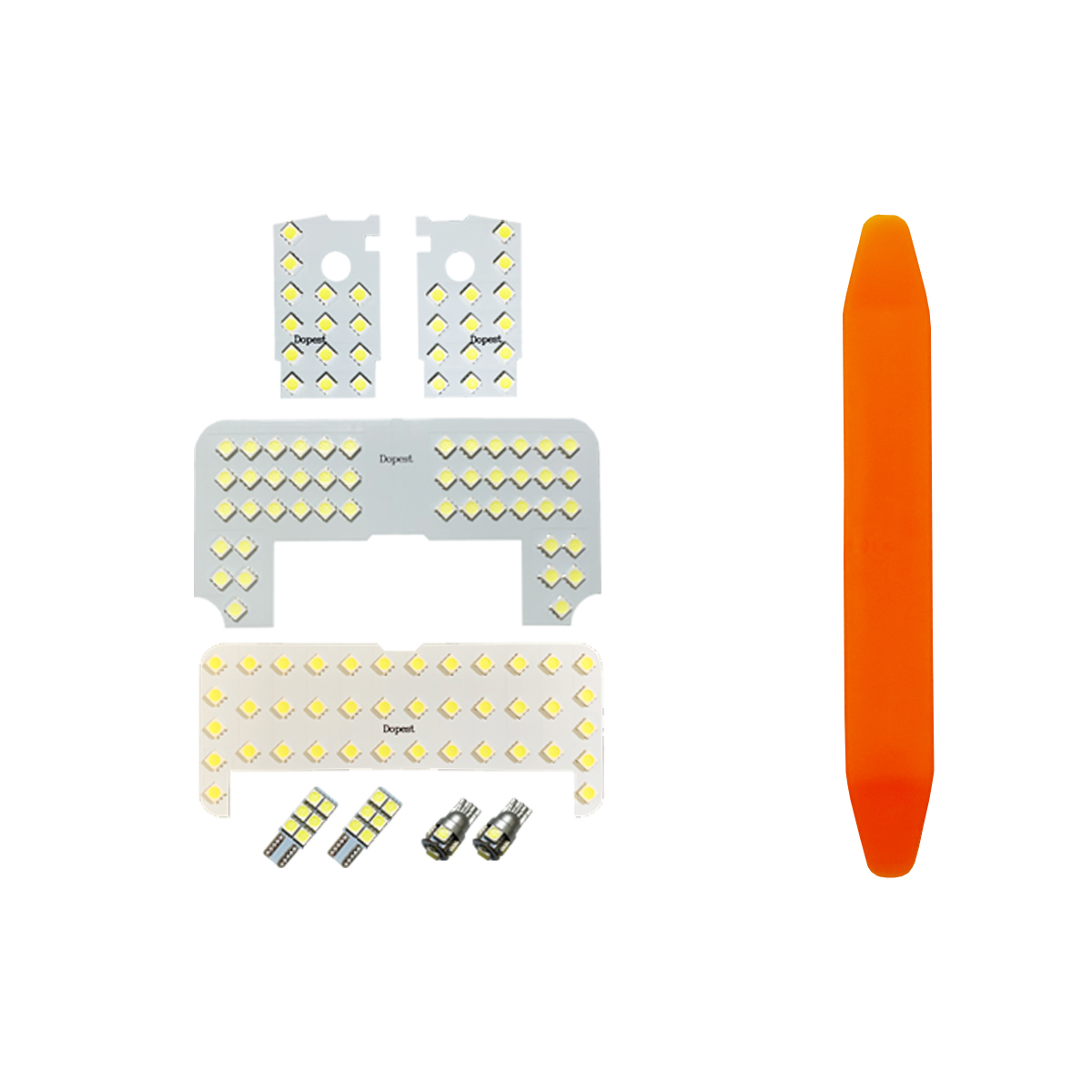 ランドクルーザー プラド 150系 LEDルームランプセット TX-L 5人 自動車用ルームランプの商品画像