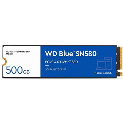 WDS500G3B0E ［WD Blue SN580 M.2 Type2280 NVMe 500GB］の商品画像