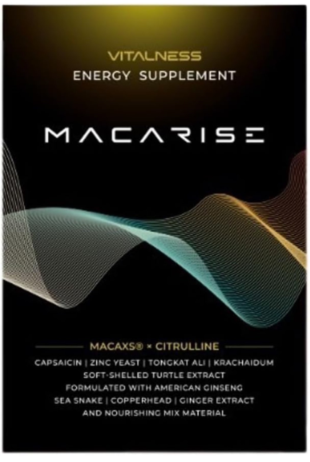 ビタルネス MACARISE PLUS 30日分 90粒 マカ - 最安値・価格比較