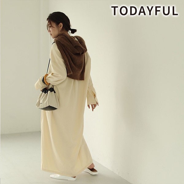 ワンピース TODAYFUL Wool Gather Shirtsdress TODAYFUL】Wool Gather Shirtsdress／36inch - メルカリ