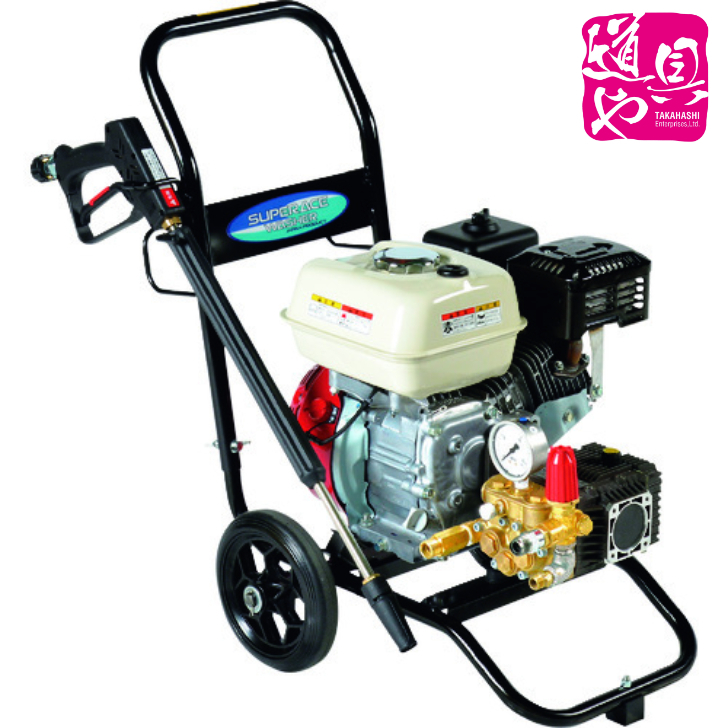 スーパー工業 エンジン式高圧洗浄機 コンパクト＆カート型 SEC-1310-2