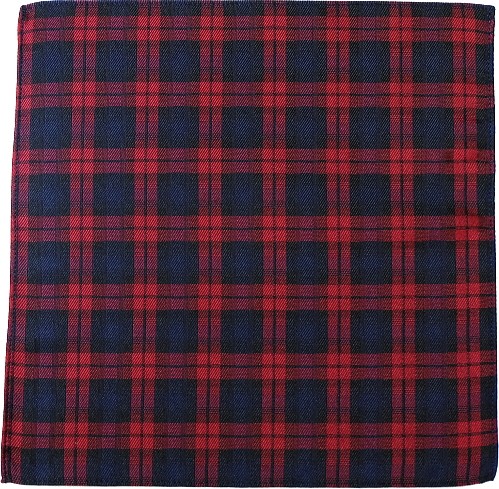  pocket square шелк формальный бизнес casual tartan в клетку фиолетовый лиловый сделано в Японии шелк запад . тканый почтовая доставка dplus arts