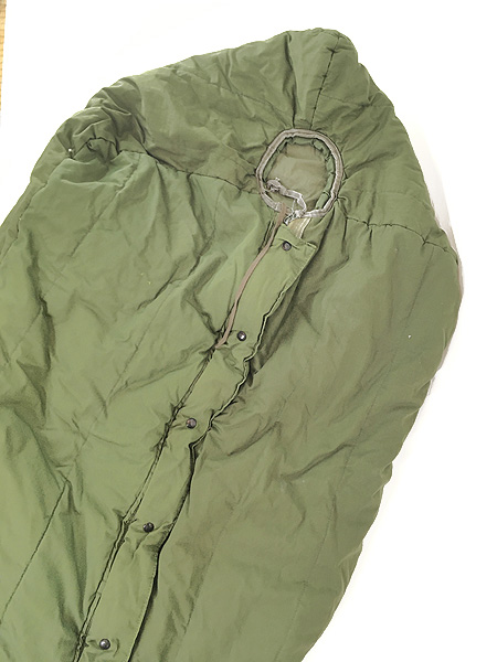  miscellaneous goods old clothes 80s the US armed forces military Inter metie-to cold down SLEEPING BAG sleeping bag sleeping bag OD outdoor old clothes 