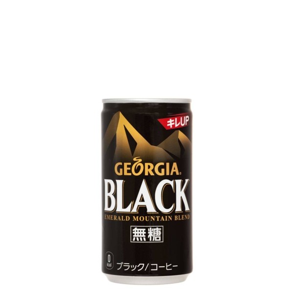 日本コカ・コーラ ジョージア エメラルドマウンテン ブレンド ブラック 185g×90本 缶 缶コーヒー、コーヒー飲料の商品画像