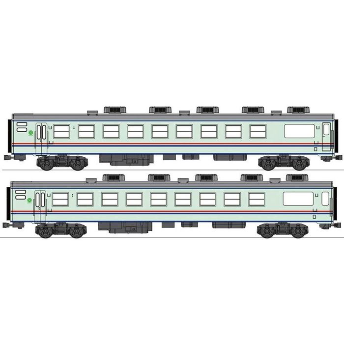 トラムウェイ トラムウェイ 国鉄「やすらぎ」12系和式客車 2両増結セット TW-YSC-B HOゲージのJR、国鉄車両の商品画像