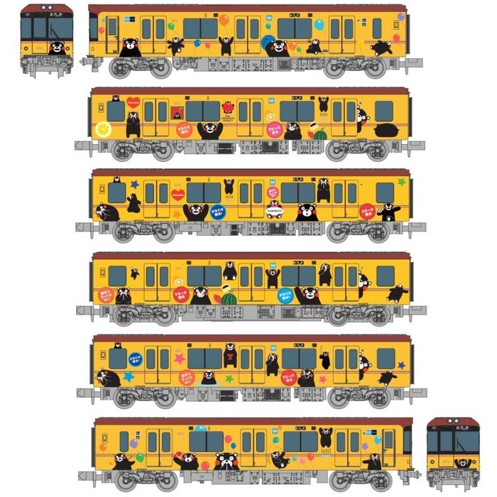 ポポンデッタ ポポンデッタ 東京メトロ銀座線1000系くまモンラッピング