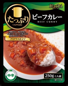 ハチ食品 ハチ食品 たっぷりビーフカレー 中辛 × 5個 カレー、レトルトカレーの商品画像