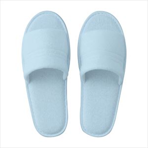 テンダイ 使い捨てパイルスリッパ 約24～27.5cm ブルー 1セット（5足入）の商品画像