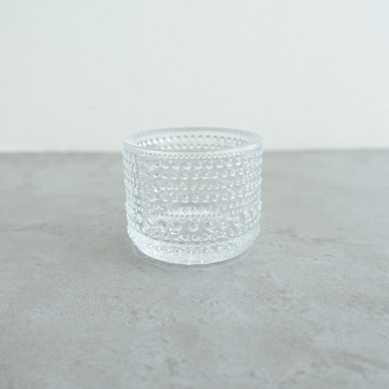 [ Северная Европа ] прекрасный товар / iittala iittala *Kastehelmi свеча держатель прозрачный *[ керамика ](wa87-2406-72)[60H42]